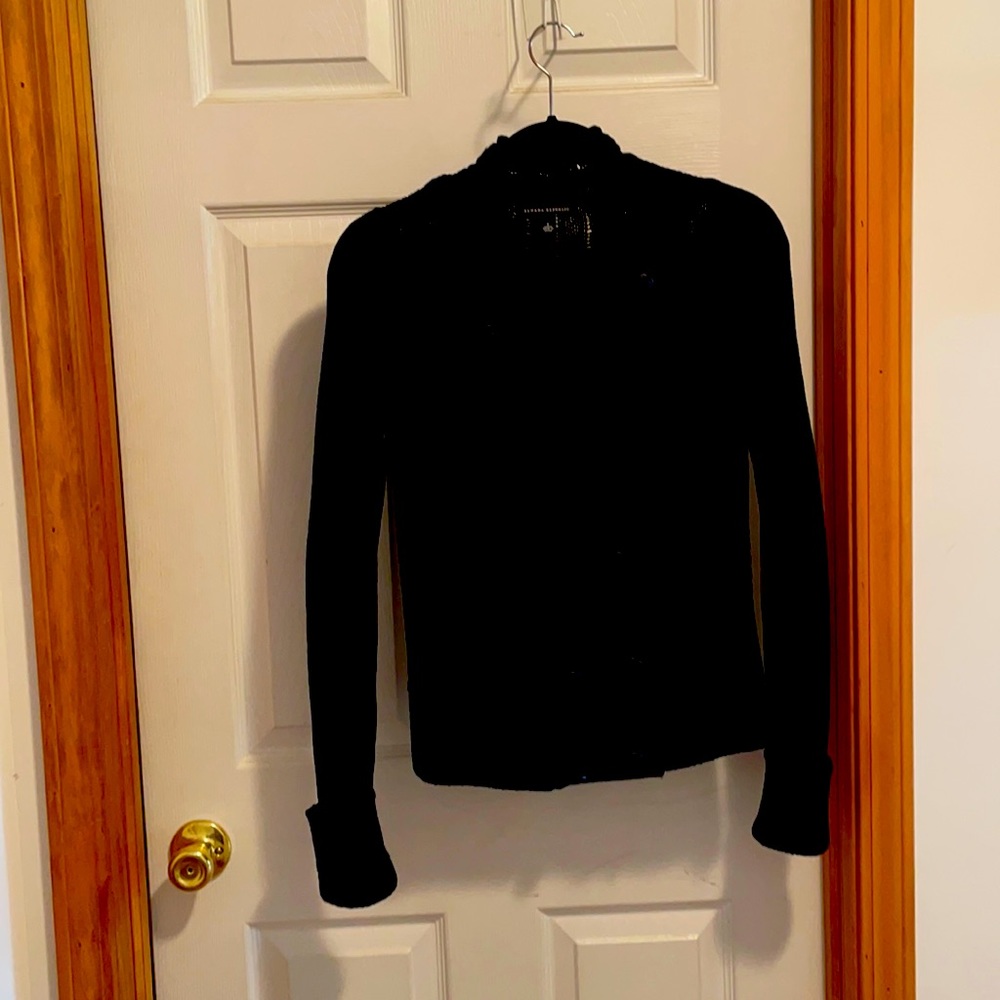 EUC black cardigan sweater
